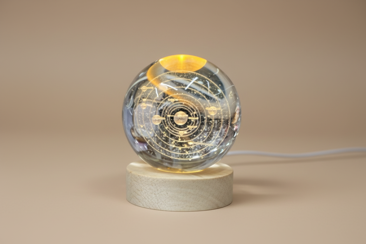 Lampara Para Mesa Mundo